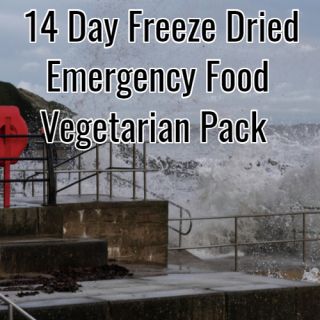 14 Day Freeze Dried Emergency Food Vegetarian Pack